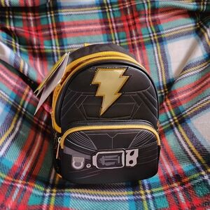 Loungefly Black Adam Cosplay Light Up Mini Backpack
